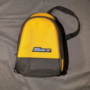 Nintendo GameBoy Advance SP Y2K Backpack Shoulder Bag Orange & Black Case